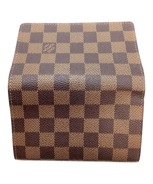 LOUIS VUITTON（ルイ ヴィトン）LOUIS VUITTON (ルイ ヴィトン) モノグラム ポルトフォイユ・トレゾール 2つ折り財布 ブラウンの古着・服飾アイテム
