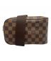 LOUIS VUITTON（ルイ ヴィトン）の古着「ダミエ ジェロニモス ボディーバッグ」｜ブラウン
