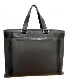 LOUIS VUITTON（ルイ ヴィトン）の古着「タイガ カスペックPM ビジネストートバッグ」｜ブラック