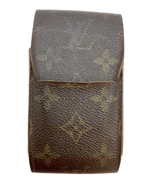 LOUIS VUITTON（ルイ ヴィトン）LOUIS VUITTON (ルイ ヴィトン) モノグラム エテュイ・シガレット シガレットケース ブラウンの古着・服飾アイテム