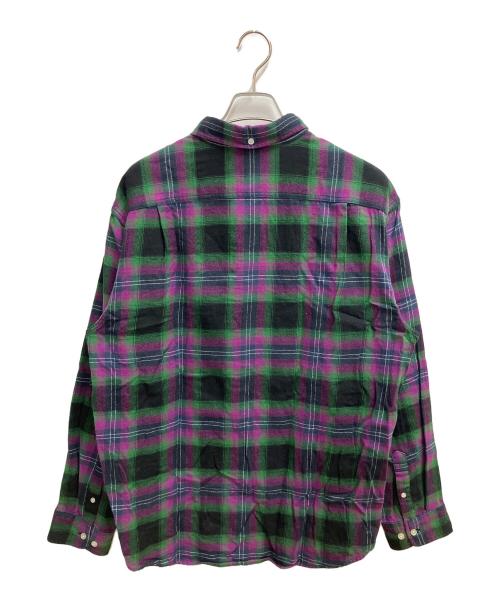 SUPREME（シュプリーム）Supreme (シュプリーム) Brushed Plaid Flannel Shirt マルチカラー サイズ:SIZE Lの古着・服飾アイテム