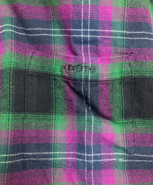 SUPREME（シュプリーム）Supreme (シュプリーム) Brushed Plaid Flannel Shirt マルチカラー サイズ:SIZE Lの古着・服飾アイテム