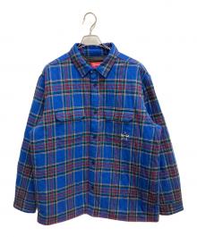 SUPREME（シュプリーム）の古着「Quilted Plaid Flannel Shirt」｜ブルー