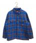 Supreme（シュプリーム）の古着「Quilted Plaid Flannel Shirt」｜ブルー