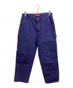 SUPREMEシュプリーム）の古着「Canvas Double Knee Painter Pant」｜ネイビー