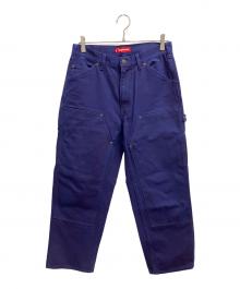 SUPREME（シュプリーム）の古着「Canvas Double Knee Painter Pant」｜ネイビー