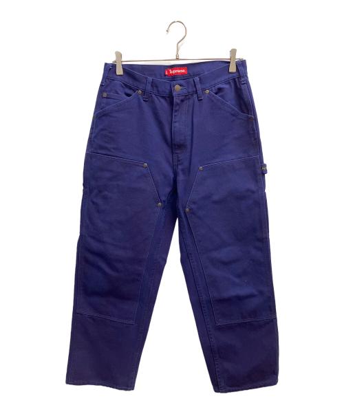 SUPREME（シュプリーム）Supreme (シュプリーム) Canvas Double Knee Painter Pant ネイビー サイズ:SIZE W30の古着・服飾アイテム