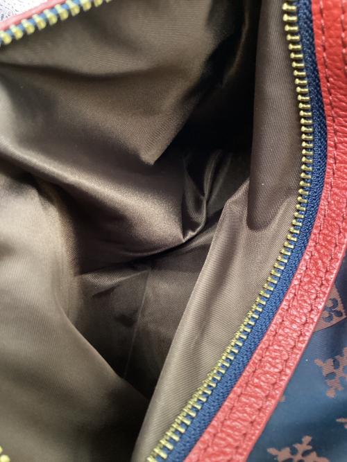 russet（ラシット）russet (ラシット) トートバッグ ネイビー×レッドの古着・服飾アイテム