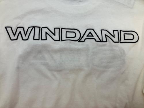 WIND AND SEA（ウィンダンシー）WIND AND SEA (ウィンダンシー) ロゴTシャツ 長袖カットソー ホワイト サイズ:SIZE Lの古着・服飾アイテム