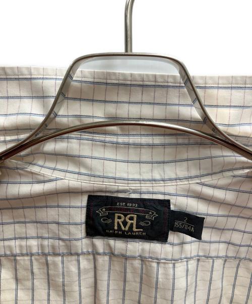 RRL（ダブルアールエル）RRL (ダブルアールエル) チェックシャツ 長袖シャツ ベージュ サイズ:SIZE 2の古着・服飾アイテム