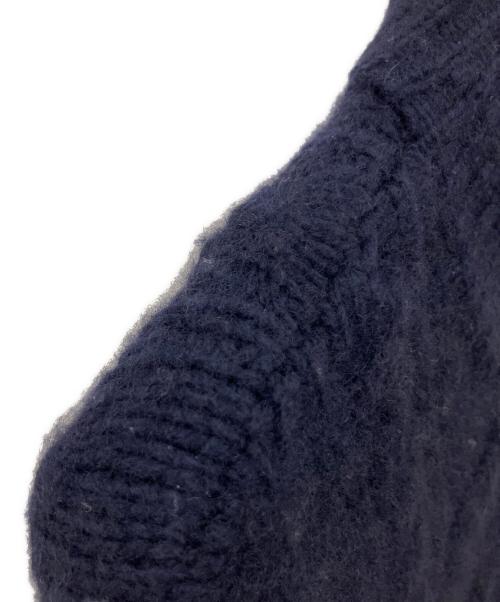 RALPH LAUREN（ラルフローレン）RALPH LAUREN (ラルフローレン) カシミヤニットジャケット ネイビー サイズ:SIZE Mの古着・服飾アイテム
