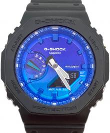 CASIO（カシオ）の古着「G-SHOCK Flame inside series 腕時計」｜ブルー