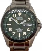CITIZENシチズン）の古着「リストウォッチ」｜ブラック