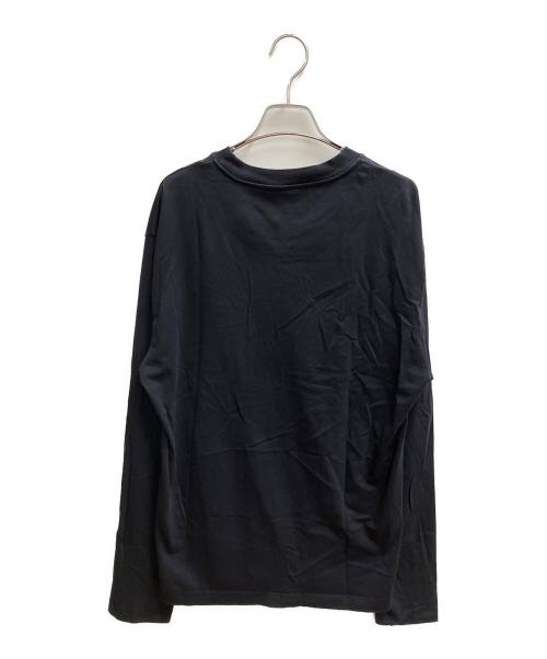 JIL SANDER+（ジルサンダープラス）JIL SANDER+ (ジルサンダープラス) クルーネック長袖Tシャツ 長袖カットソー ネイビー サイズ:SIZE XLの古着・服飾アイテム