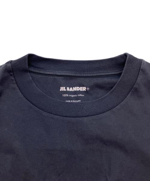JIL SANDER+（ジルサンダープラス）JIL SANDER+ (ジルサンダープラス) クルーネック長袖Tシャツ 長袖カットソー ネイビー サイズ:SIZE XLの古着・服飾アイテム