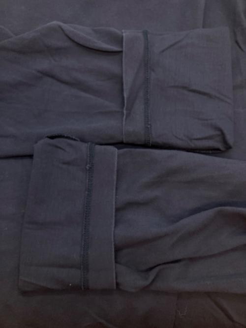 JIL SANDER+（ジルサンダープラス）JIL SANDER+ (ジルサンダープラス) クルーネック長袖Tシャツ 長袖カットソー ネイビー サイズ:SIZE XLの古着・服飾アイテム