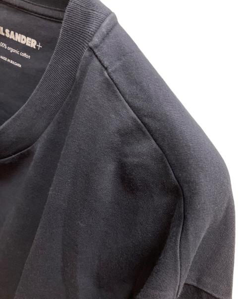 JIL SANDER+（ジルサンダープラス）JIL SANDER+ (ジルサンダープラス) クルーネック長袖Tシャツ 長袖カットソー ネイビー サイズ:SIZE XLの古着・服飾アイテム