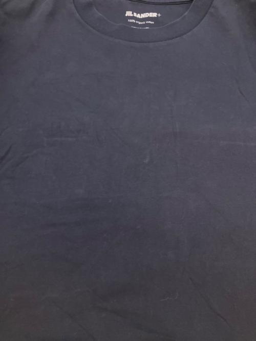 JIL SANDER+（ジルサンダープラス）JIL SANDER+ (ジルサンダープラス) クルーネック長袖Tシャツ 長袖カットソー ネイビー サイズ:SIZE XLの古着・服飾アイテム