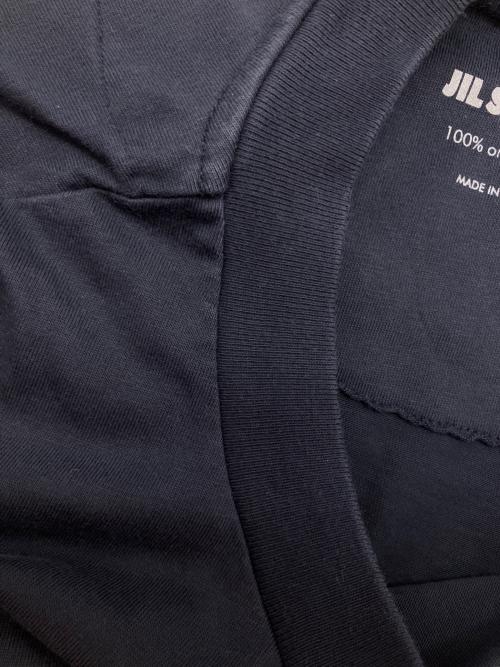 JIL SANDER+（ジルサンダープラス）JIL SANDER+ (ジルサンダープラス) クルーネック長袖Tシャツ 長袖カットソー ネイビー サイズ:SIZE XLの古着・服飾アイテム