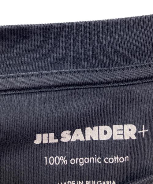 JIL SANDER+（ジルサンダープラス）JIL SANDER+ (ジルサンダープラス) クルーネック長袖Tシャツ 長袖カットソー ネイビー サイズ:SIZE XLの古着・服飾アイテム