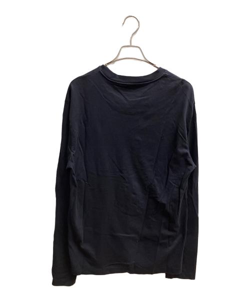 JIL SANDER+（ジルサンダープラス）JIL SANDER+ (ジルサンダープラス) クルーネック長袖Tシャツ 長袖カットソー ネイビー サイズ:SIZE XLの古着・服飾アイテム