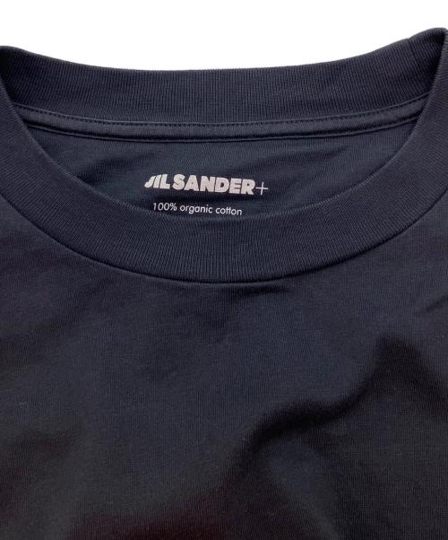JIL SANDER+（ジルサンダープラス）JIL SANDER+ (ジルサンダープラス) クルーネック長袖Tシャツ 長袖カットソー ネイビー サイズ:SIZE XLの古着・服飾アイテム