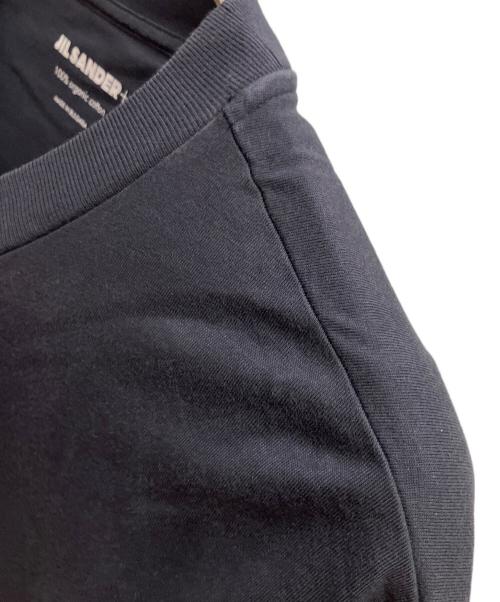 JIL SANDER+（ジルサンダープラス）JIL SANDER+ (ジルサンダープラス) クルーネック長袖Tシャツ 長袖カットソー ネイビー サイズ:SIZE XLの古着・服飾アイテム