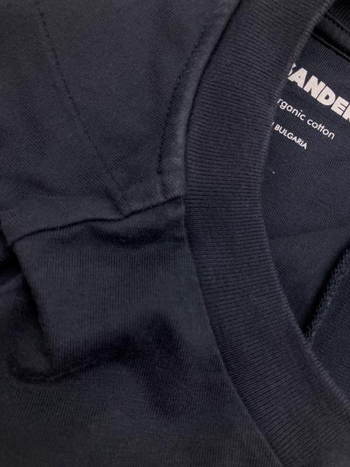 JIL SANDER+（ジルサンダープラス）JIL SANDER+ (ジルサンダープラス) クルーネック長袖Tシャツ 長袖カットソー ネイビー サイズ:SIZE XLの古着・服飾アイテム