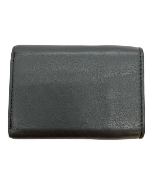BALENCIAGA（バレンシアガ）BALENCIAGA (バレンシアガ) ペーパー ミニウォレット 3つ折り財布 グレーの古着・服飾アイテム