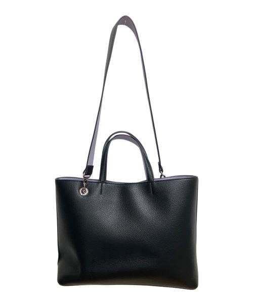UNITED ARROWS（ユナイテッドアローズ）UNITED ARROWS (ユナイテッドアローズ) ワイドベーシックトートバッグ ブラックの古着・服飾アイテム