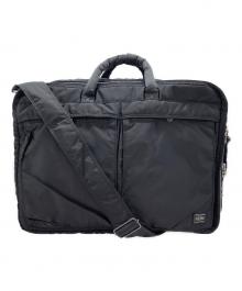 PORTER（ポーター）の古着「タンカー　3WAY BRIEFCASE」｜ブラック