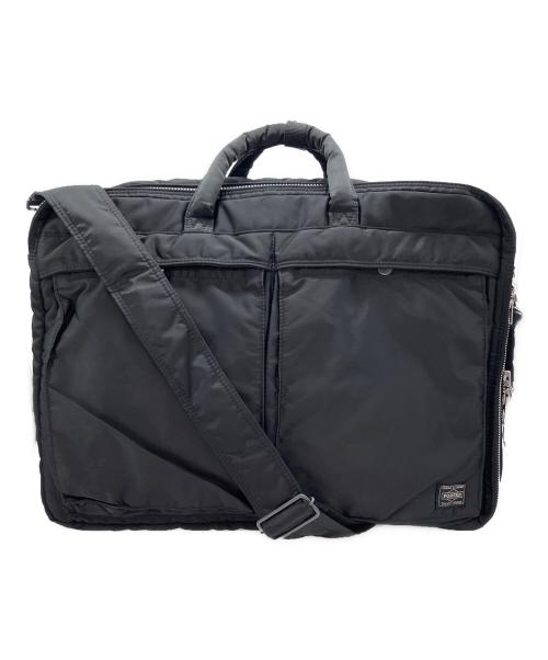 PORTER（ポーター）PORTER (ポーター) タンカー　3WAY BRIEFCASE ブラックの古着・服飾アイテム