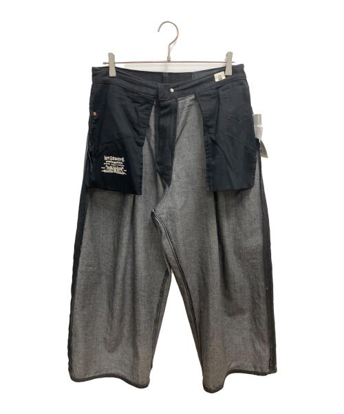 LEVI'S（リーバイス）LEVI'S (リーバイス) CROP　デニムパンツ ブラック サイズ:SIZE W31×L28の古着・服飾アイテム