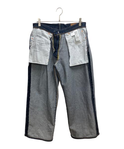 LEVI'S（リーバイス）LEVI'S (リーバイス) BAGGY WIDE LEG ネイビー サイズ:SIZE W31×L30の古着・服飾アイテム