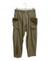 super.natural（スーパーナチュラル）の古着「RID SHELL PANTS ナイロンパンツ」｜カーキ