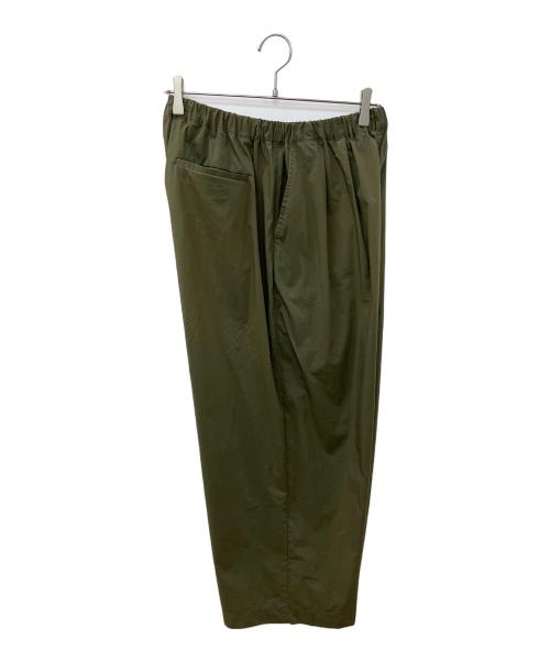 DANTON（ダントン）DANTON (ダントン) タイプライター クロップド ワイドイージーパンツ グリーン サイズ:SIZE 38の古着・服飾アイテム