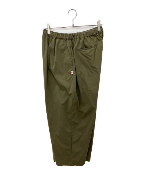 DANTON（ダントン）DANTON (ダントン) タイプライター クロップド ワイドイージーパンツ グリーン サイズ:SIZE 38の古着・服飾アイテム