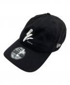 New Era×YOHJI YAMAMOTOニューエラ×ヨウジヤマモト）の古着「9THIRTY Yモチーフキャップ」｜ブラック