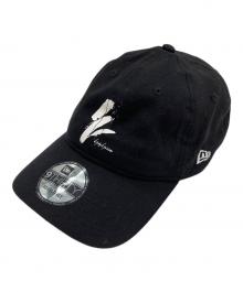 New Era×YOHJI YAMAMOTO（ニューエラ×ヨウジヤマモト）の古着「9THIRTY Yモチーフキャップ」｜ブラック