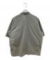 DESCENTE ALLTERRAIN (デザイント オルテライン) グレイッシュリップストップハーフスリーブシャツ 半袖シャツ グレー サイズ:SIZE L：10000円