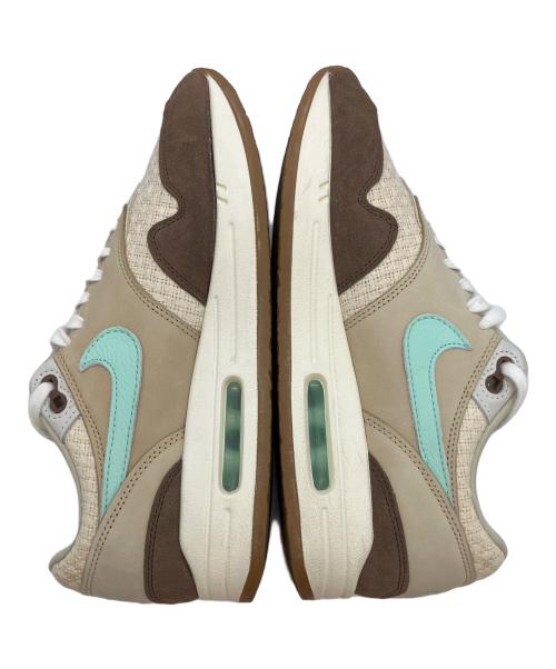 NIKE（ナイキ）NIKE (ナイキ) Air Max 1 PRM ローカットスニーカー ベージュ×ブラウン サイズ:SIZE 26.5cmの古着・服飾アイテム