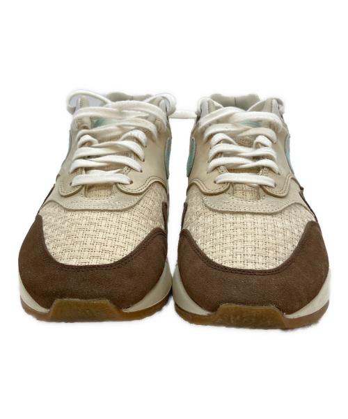 NIKE（ナイキ）NIKE (ナイキ) Air Max 1 PRM ローカットスニーカー ベージュ×ブラウン サイズ:SIZE 26.5cmの古着・服飾アイテム