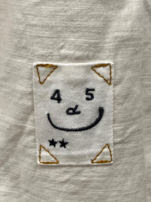 45R（フォーティファイブ・アール）45R (フォーティファイブ・アール) 双糸チノのラップスカート ロングスカート ベージュ サイズ:(記載なし）の古着・服飾アイテム