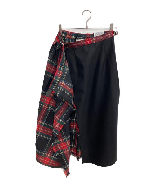 O'NEIL OF DUBLIN（オニールオブダブリン）O'NEIL OF DUBLIN (オニールオブダブリン) ロングスカート レッド サイズ:SIZE Mの古着・服飾アイテム