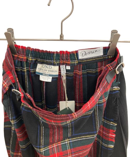 O'NEIL OF DUBLIN（オニールオブダブリン）O'NEIL OF DUBLIN (オニールオブダブリン) ロングスカート レッド サイズ:SIZE Mの古着・服飾アイテム