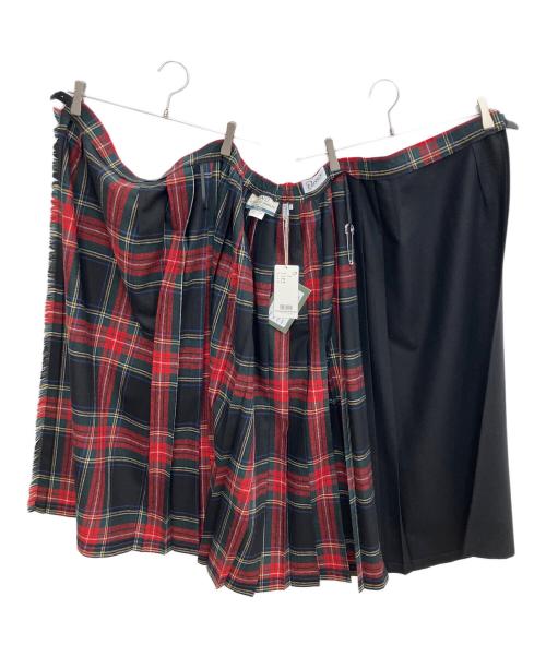 O'NEIL OF DUBLIN（オニールオブダブリン）O'NEIL OF DUBLIN (オニールオブダブリン) ロングスカート レッド サイズ:SIZE Mの古着・服飾アイテム