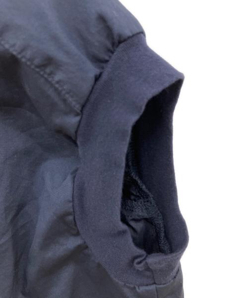 homspun（ホームスパン）homspun (ホームスパン) 100/2ブロード ノースリーブブラウス ノースリーブカットソー ネイビー サイズ:SIZE Free 未使用品の古着・服飾アイテム