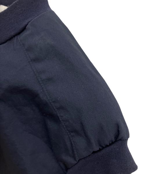 homspun（ホームスパン）homspun (ホームスパン) 100/2ブロード ノースリーブブラウス ノースリーブカットソー ネイビー サイズ:SIZE Free 未使用品の古着・服飾アイテム