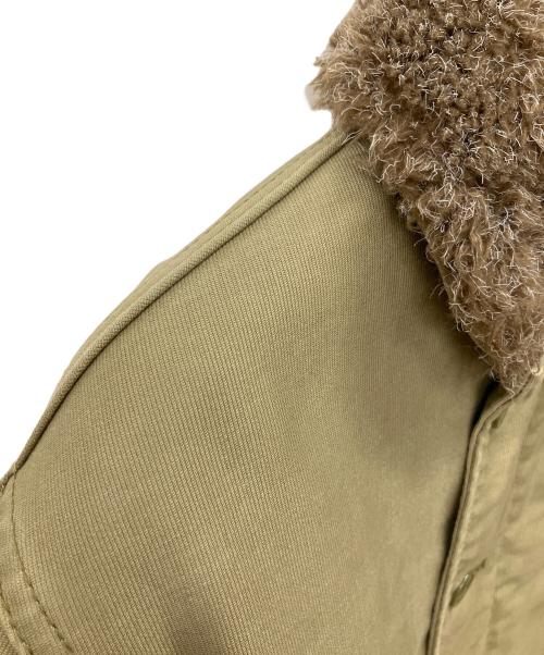 HOUSTON（ヒューストン）HOUSTON (ヒューストン) N1デッキジャケット グリーン サイズ:SIZE 36の古着・服飾アイテム