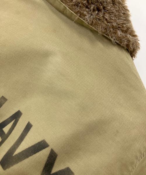 HOUSTON（ヒューストン）HOUSTON (ヒューストン) N1デッキジャケット グリーン サイズ:SIZE 36の古着・服飾アイテム
